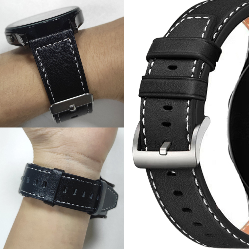 20 22mm Soft Leather strap For - đánh giá và giá Titan Watches Smartwatch