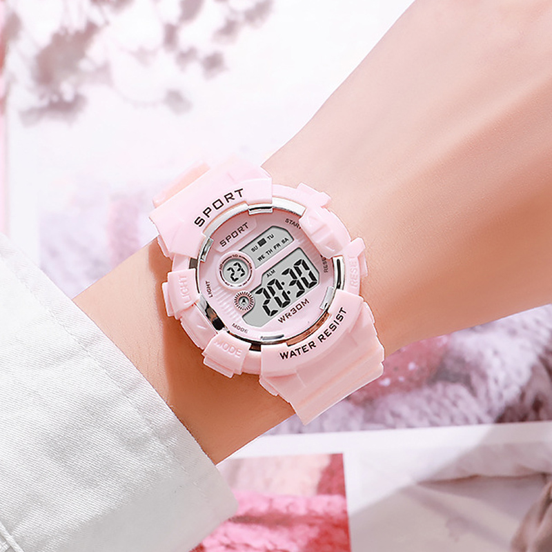 Fashion Kids Watches Luminous  - đánh giá và giá Smartwatch Digital Watches For Kid Boy