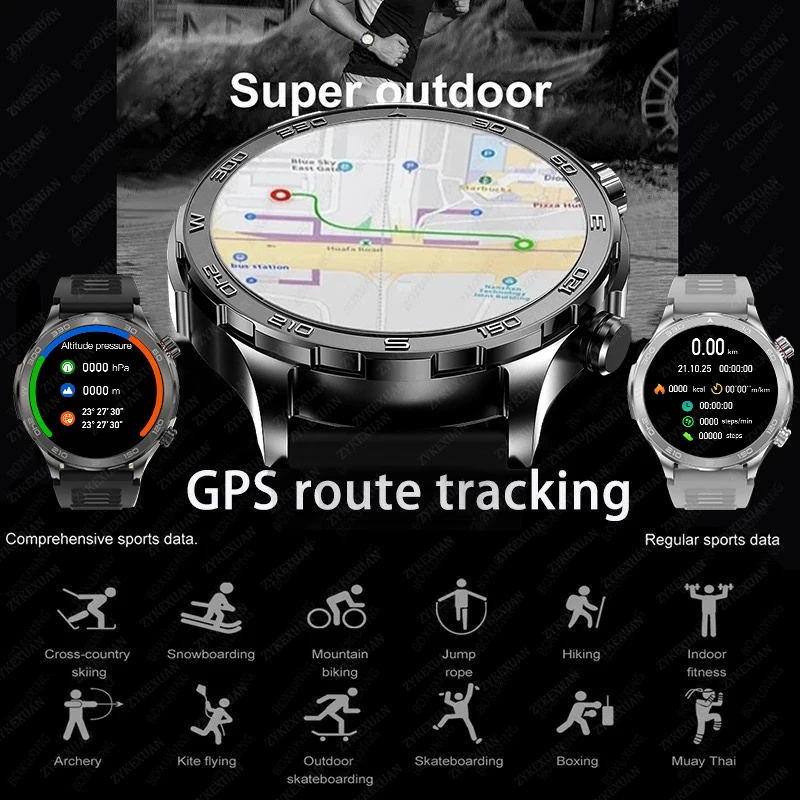 New GPS Track Smart Watch Men  - đánh giá và giá Smartwatch Watches For Men
