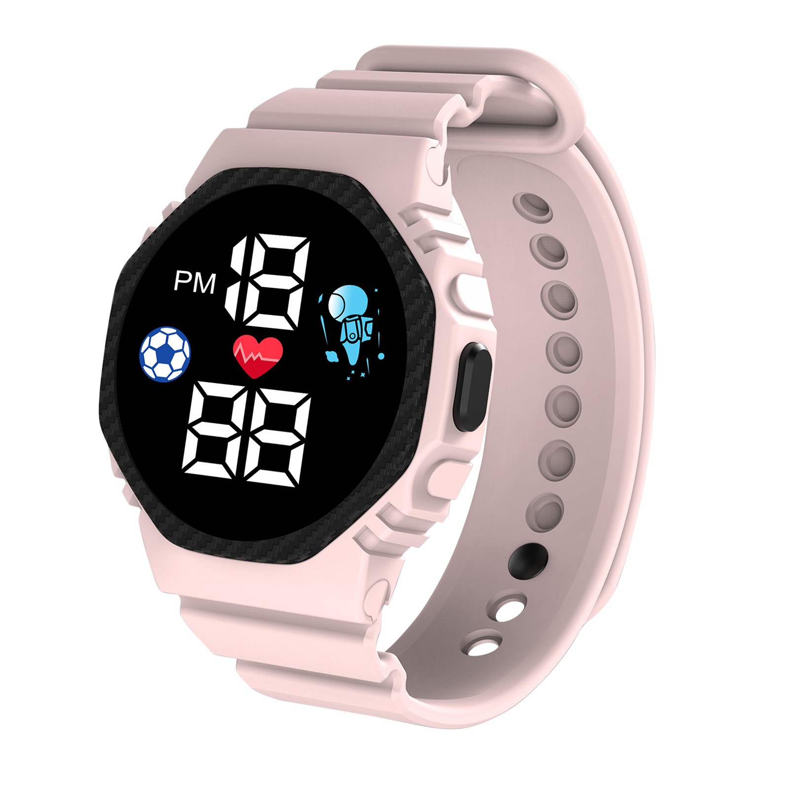 Multi-color Smart Watch For Ki - đánh giá và giá Smartwatch Digital Watches For Girls