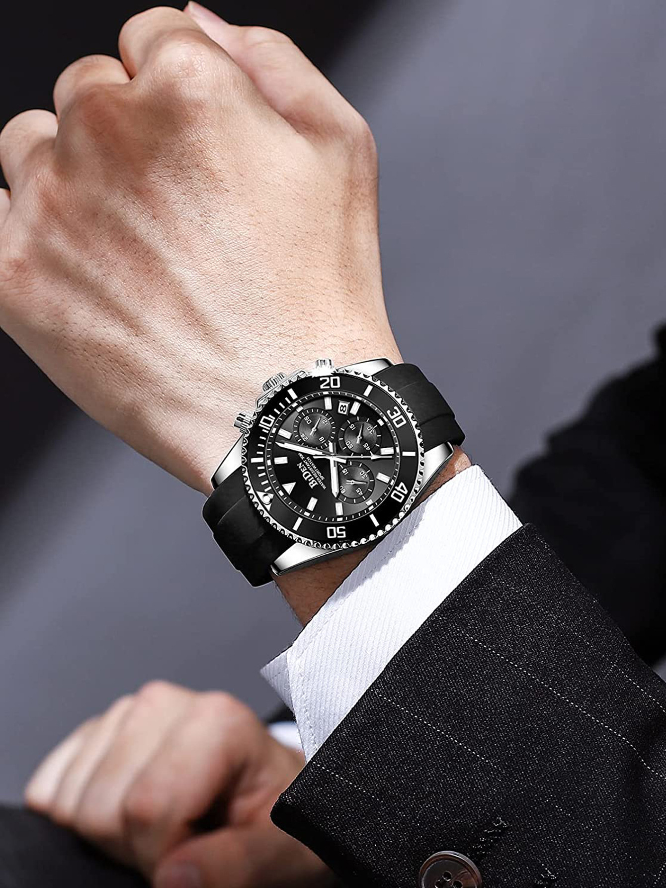 BIDEN Classic Green Watch For  - đánh giá và giá Watches Not Smartwatch
