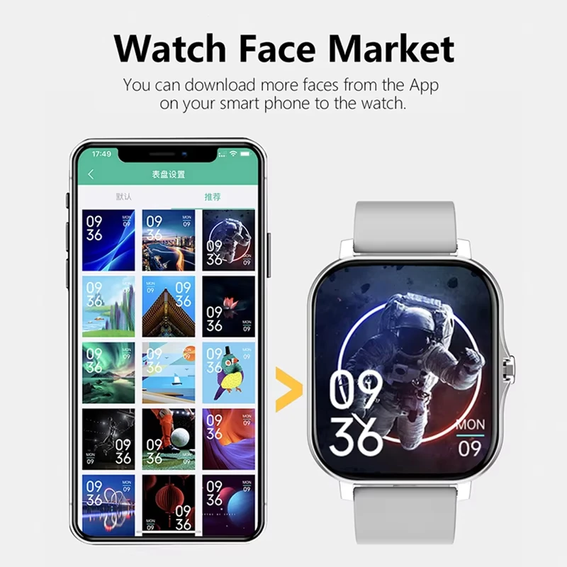 Lenovo 1.83 Waterproof Sport S - đánh giá và giá Smartwatch Health Watches For Women