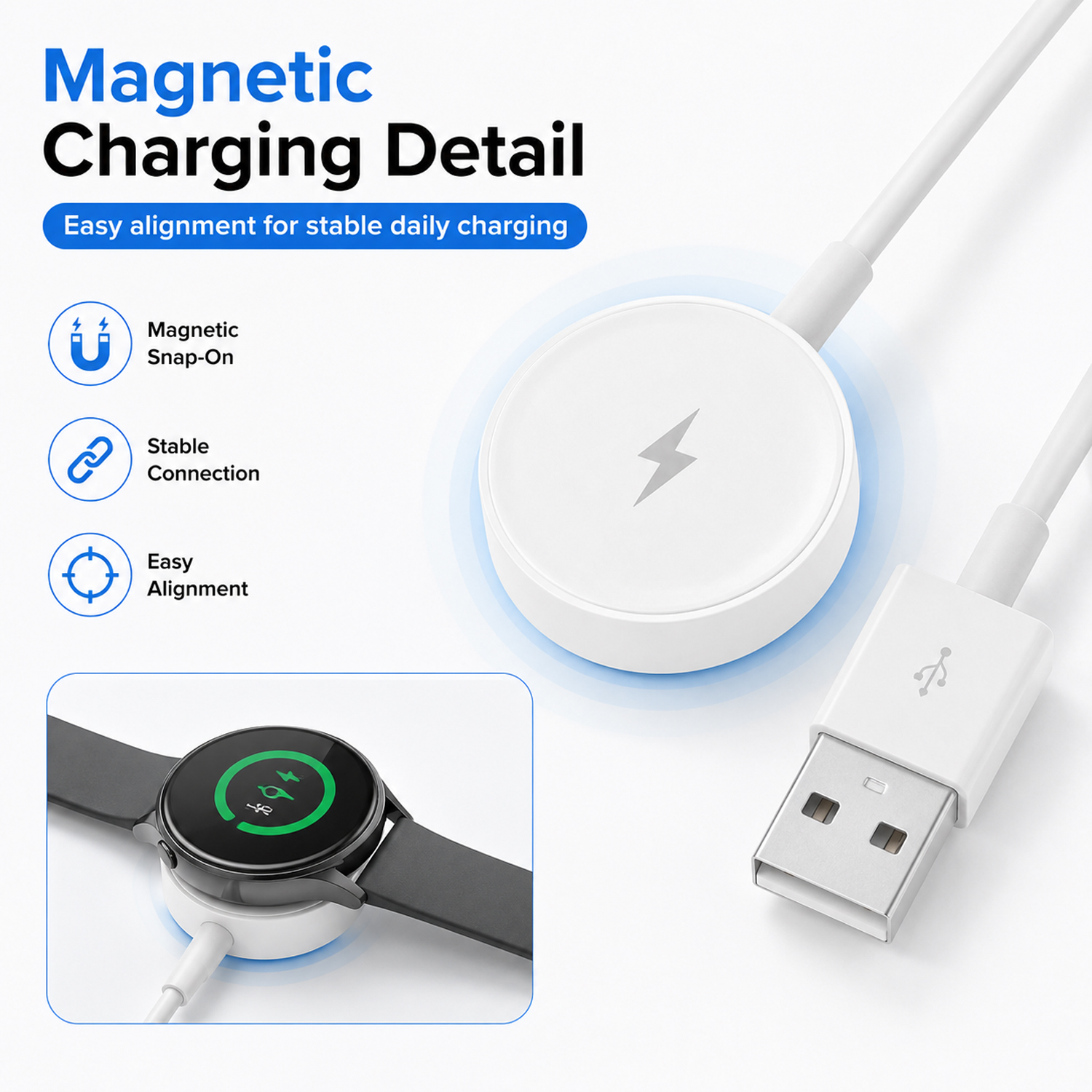 USB Watch Charger Adapter Smar - đánh giá và giá Fossil Watches Smartwatch Charger