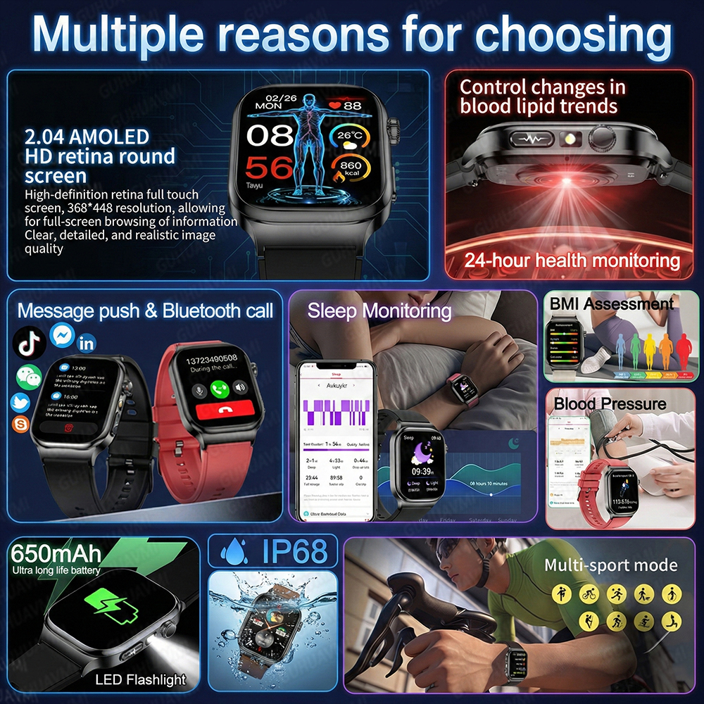 2026 New Accurate Diagnosis Sm - đánh giá và giá Smartwatch Health Watches For Women