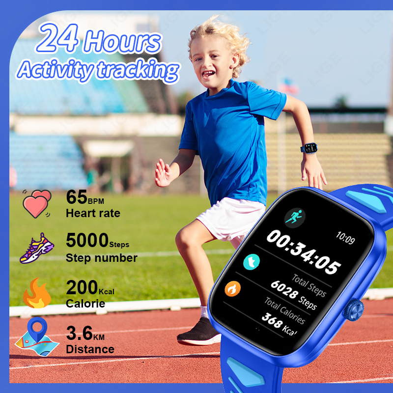 LIGE New Kids Smart Watch Teen - đánh giá và giá Smartwatch Digital Watches For Girls