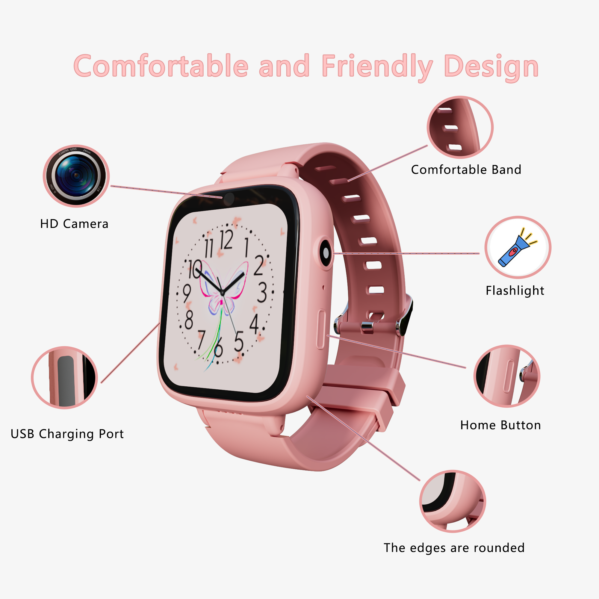 Children Watch Birthday Gifts  - đánh giá và giá Smartwatch Digital Watches For Girls