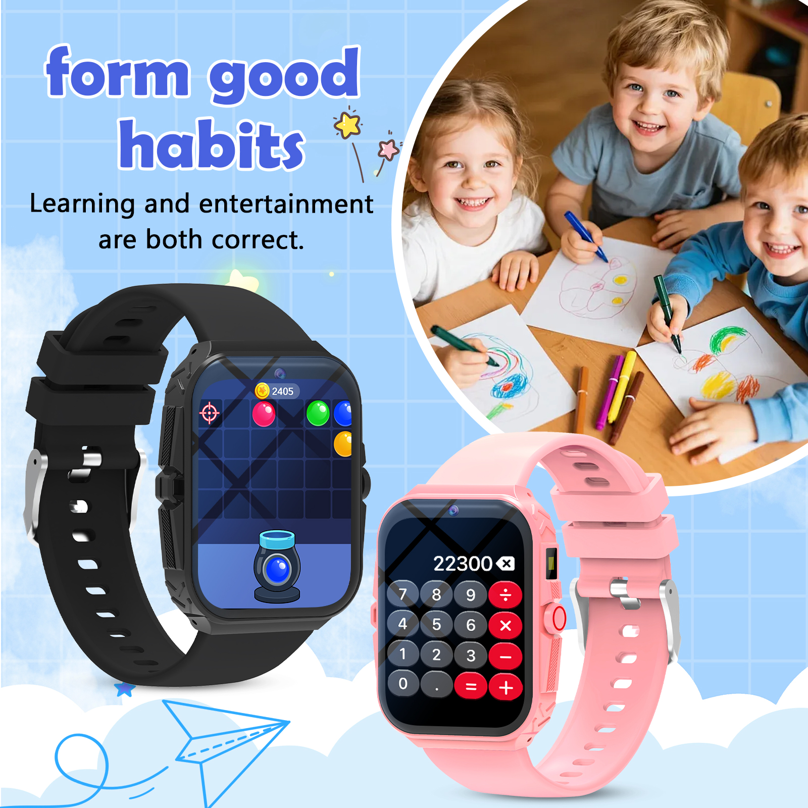Smart Watch, New Children's Sm - đánh giá và giá Kids Watches Not Smartwatch