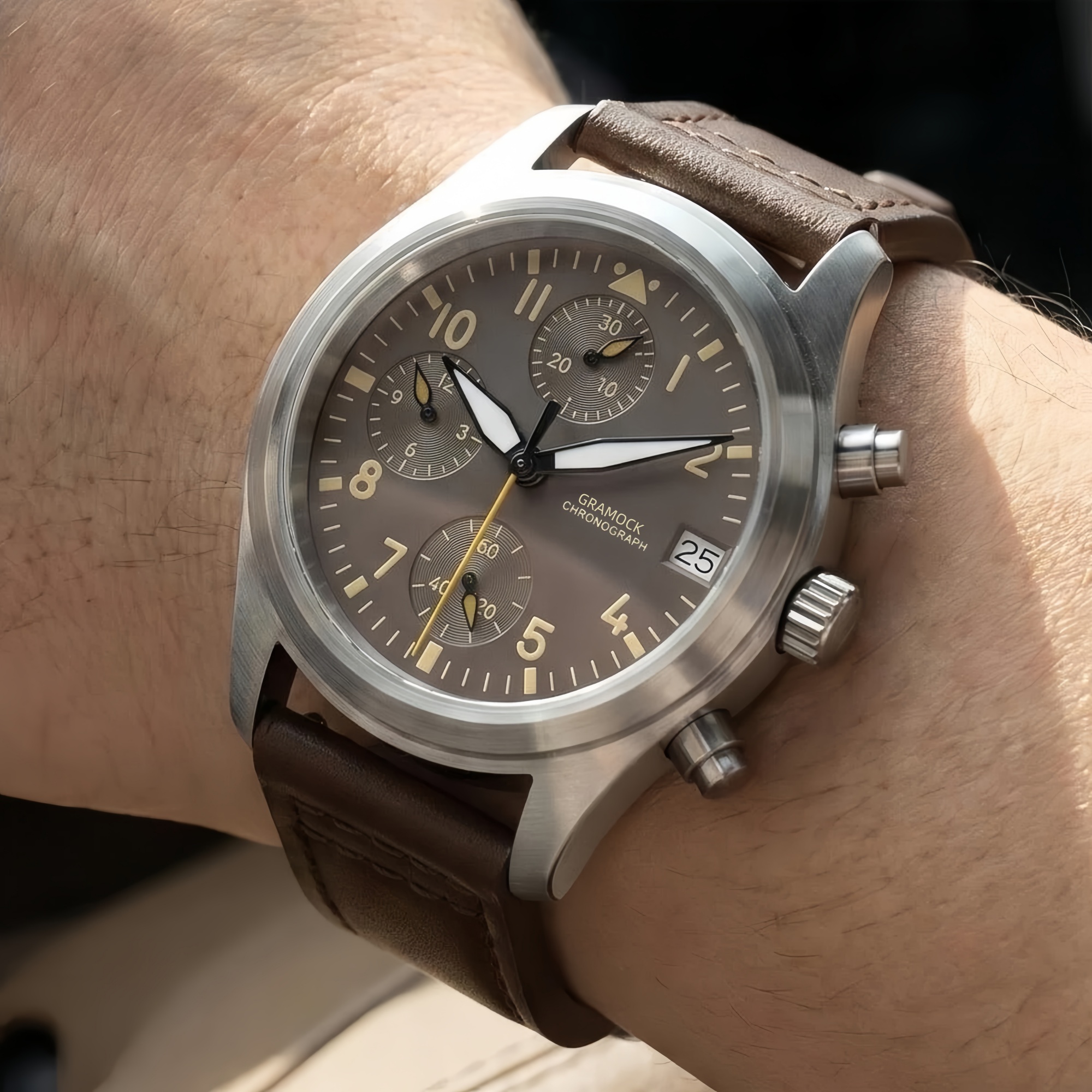 Men's 38mm Steel Dive Vintage  - đánh giá và giá Waterproof Diving Watch