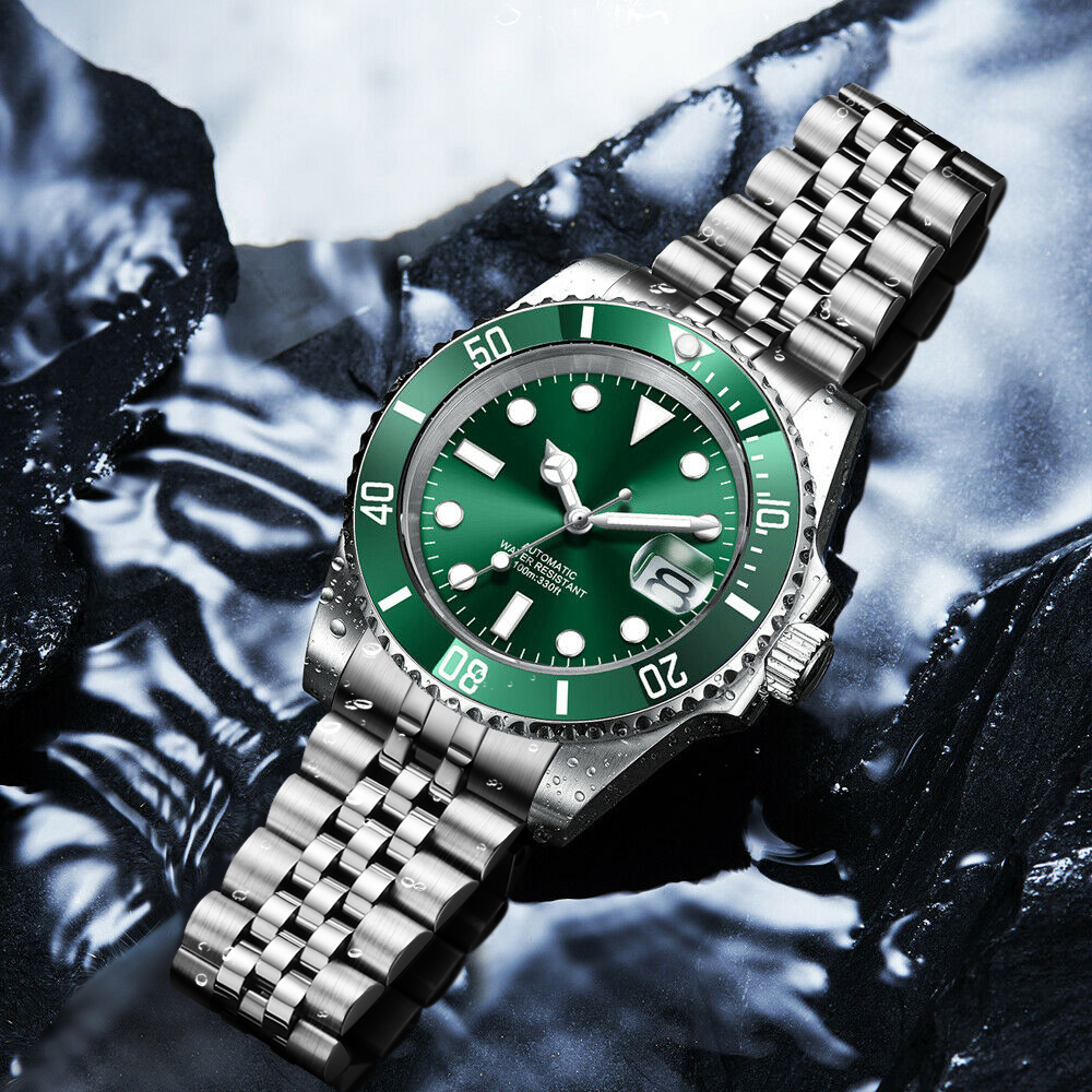DIY Logo 40MM Dive Watch NH35  - đánh giá và giá Waterproof Diving Watch