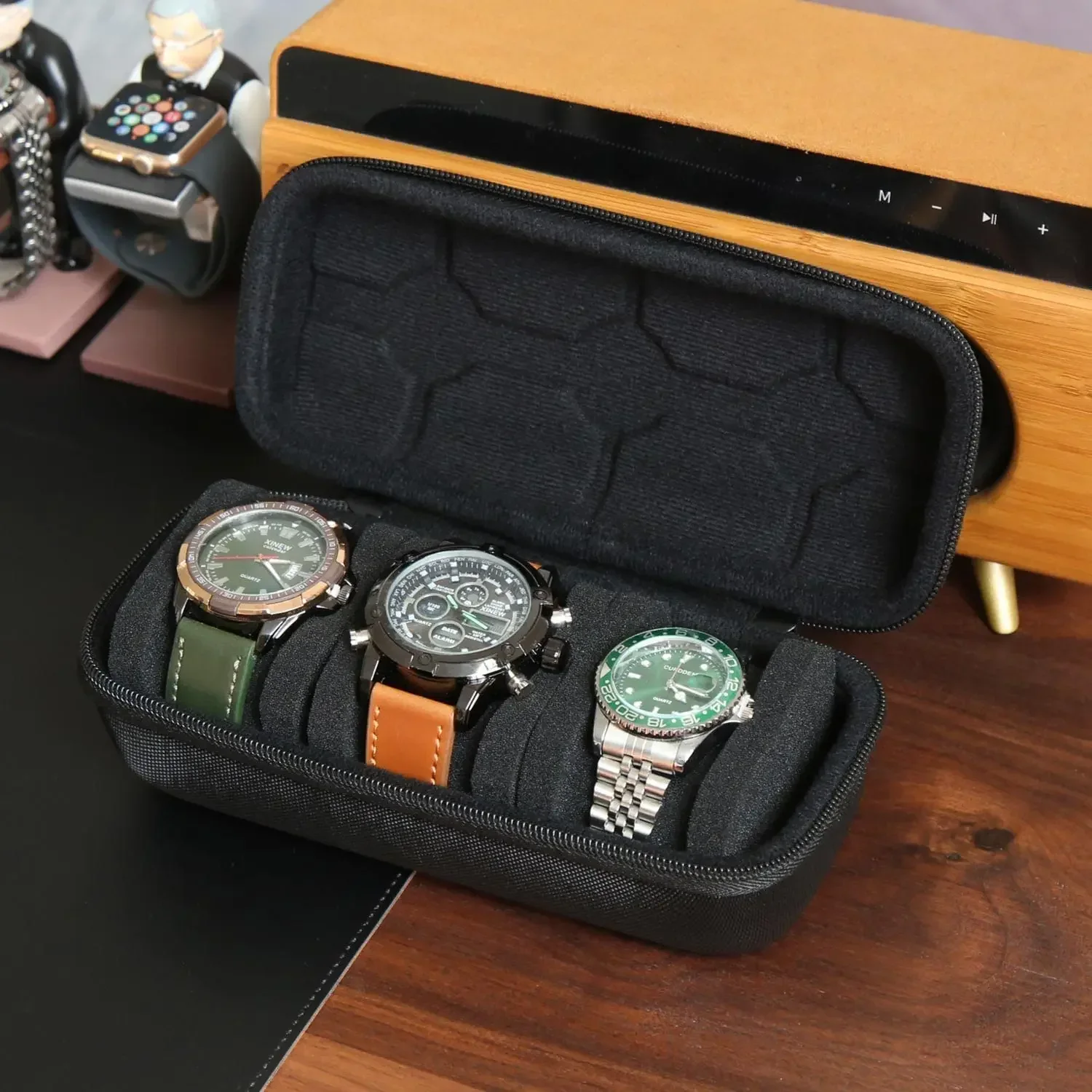 Watch Box Organizer For Men or - đánh giá và giá Tag Watches Smartwatch