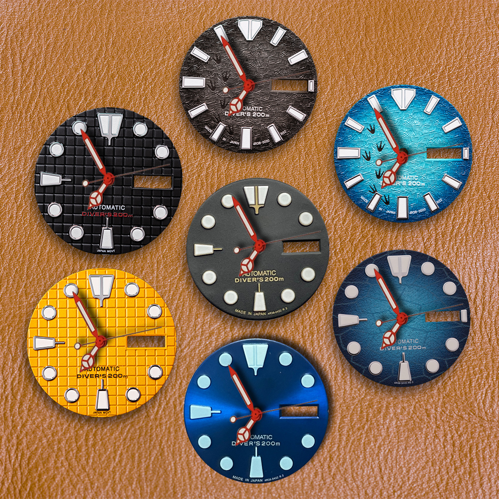 S Logo Dial 28.5mm NH36 Waffle - đánh giá và giá Watch Movement Rotor