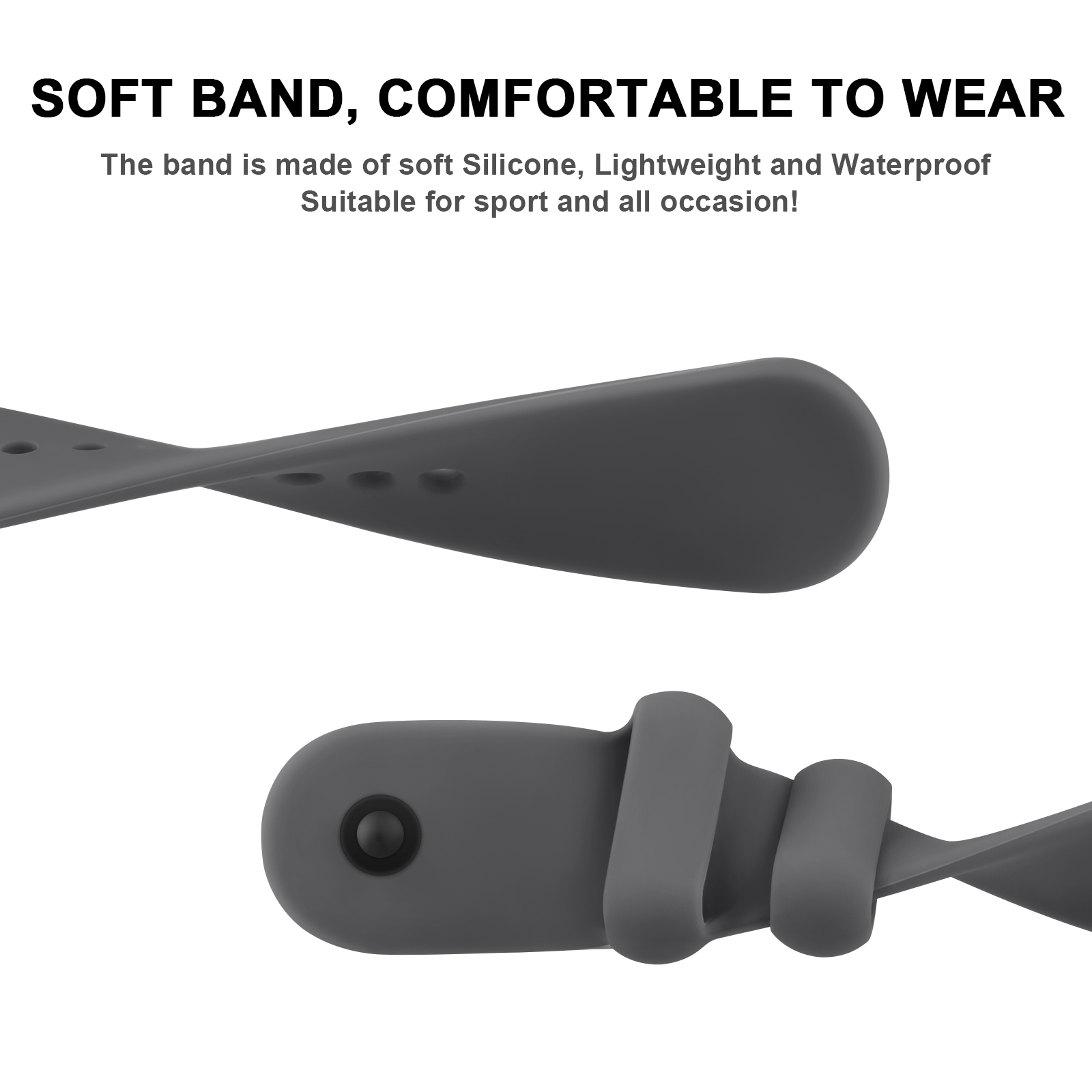 Silicone Strap For Xiaomi Mi S - đánh giá và giá Tag Watches Smartwatch