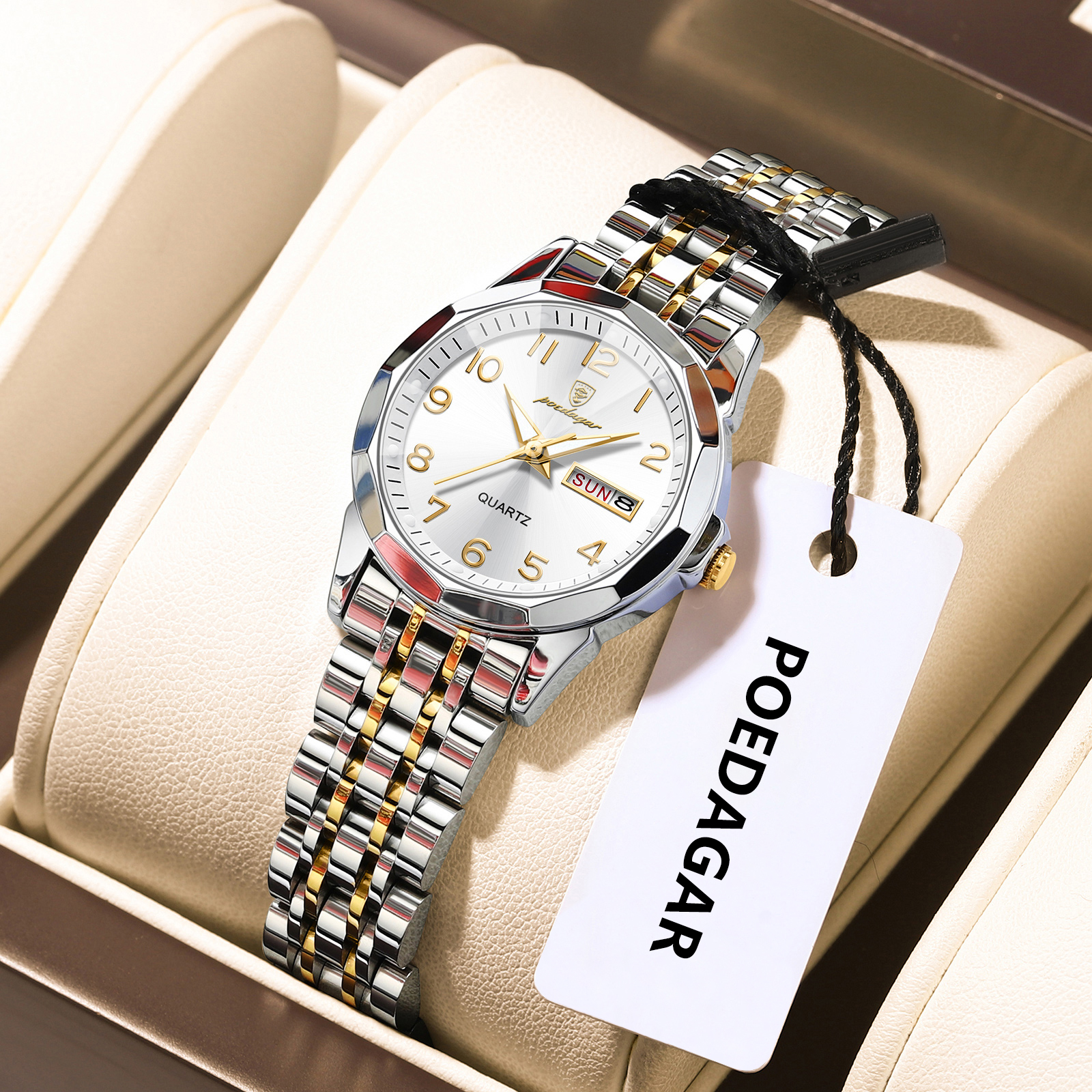POEDAGAR Elegant Quartz Ladies - đánh giá và giá Waterproof Diving Watch