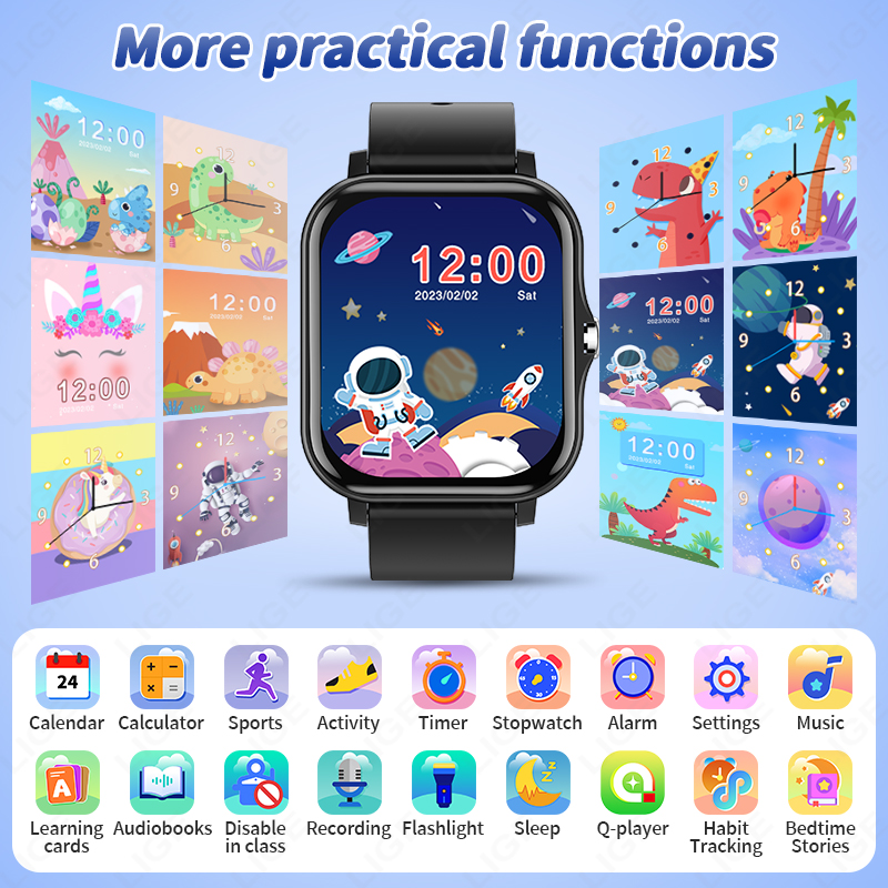 LIGE 2025 Audiobook Children S - đánh giá và giá Smartwatch Digital Watches For Girls