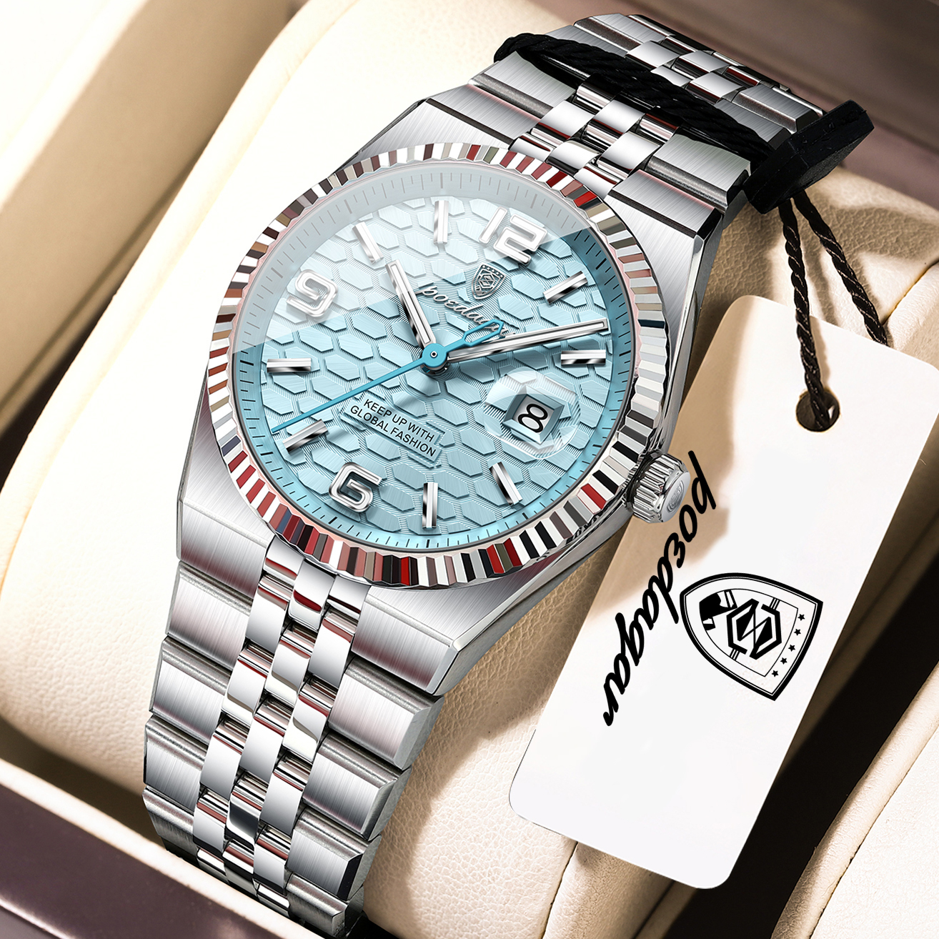 POEDAGAR Top Quartz Women's Wa - đánh giá và giá Waterproof Diving Watch