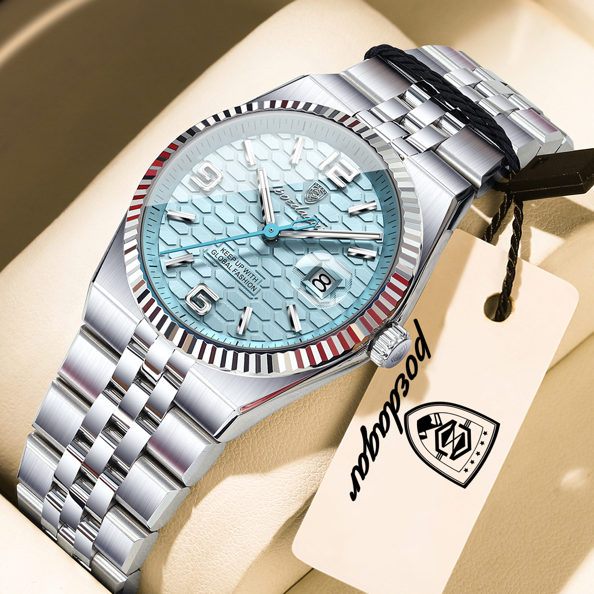 POEDAGAR Top Quartz Women's Wa - đánh giá và giá Waterproof Diving Watch