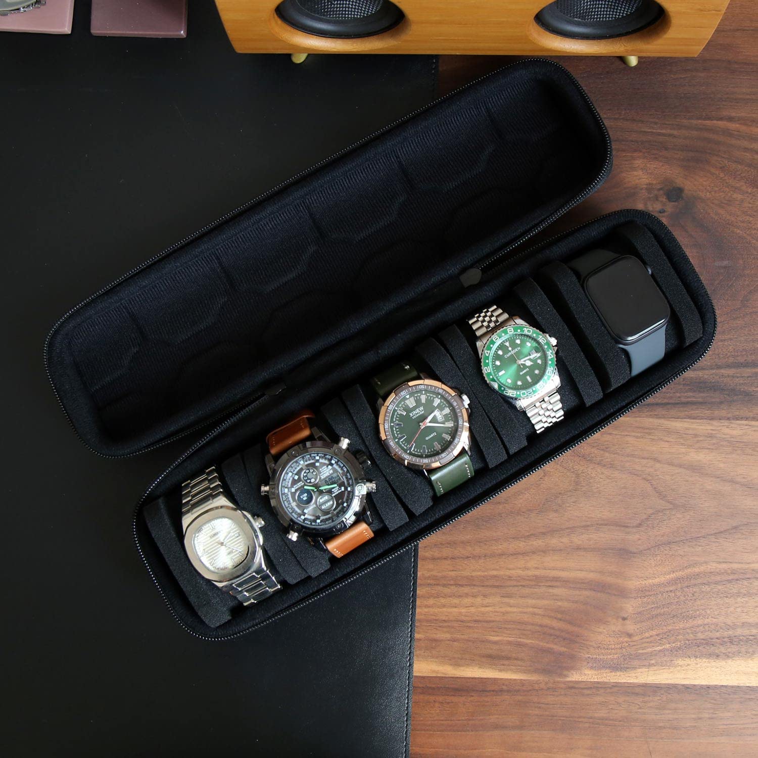 Watch Box Organizer For Men or - đánh giá và giá Smartwatch Watches For Men