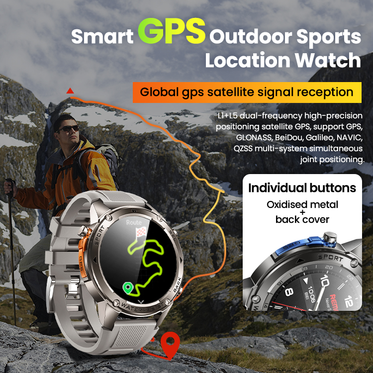 Outdoor Military-Grade GPS Sma - đánh giá và giá Waterproof Diving Watch