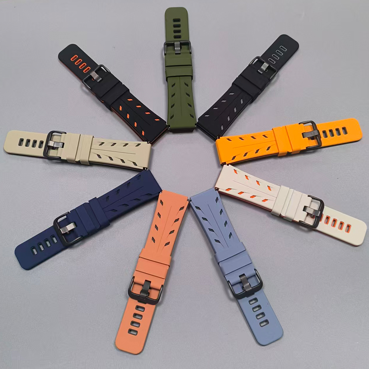 22mm Silicone Strap For POLAR  - đánh giá và giá Titan Watches Smartwatch