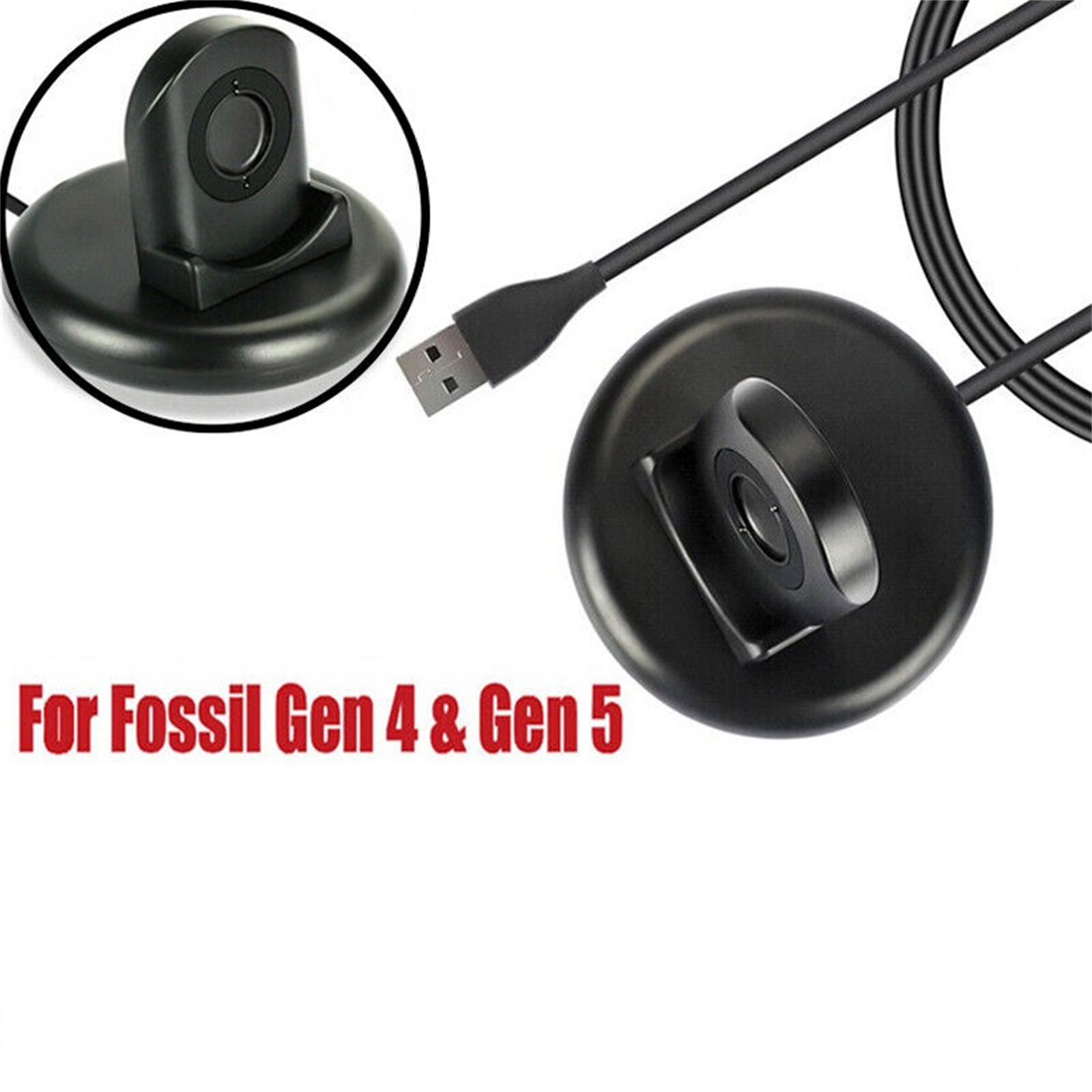 1m USB Watch Charger 5V 500mA  - đánh giá và giá Fossil Watches Smartwatch Charger
