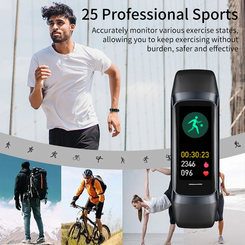 LIGE 1.1 Inch Amoled Heart Rat - đánh giá và giá Smartwatch Health Watches For Women