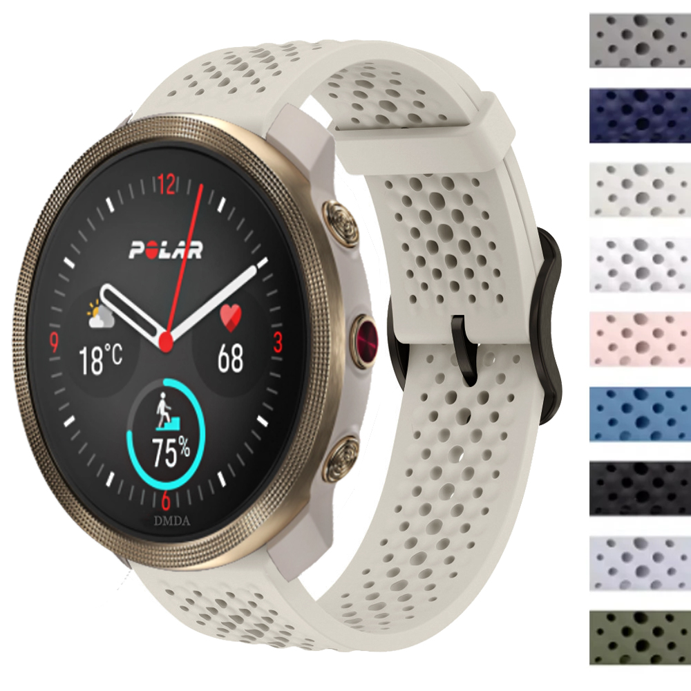 22mm Silicone Strap For Polar  - đánh giá và giá Titan Watches Smartwatch