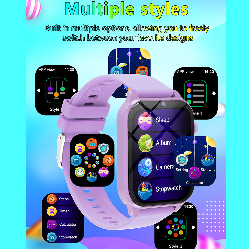 Smart Watch Games for Kids 18  - đánh giá và giá Smartwatch Digital Watches For Girls