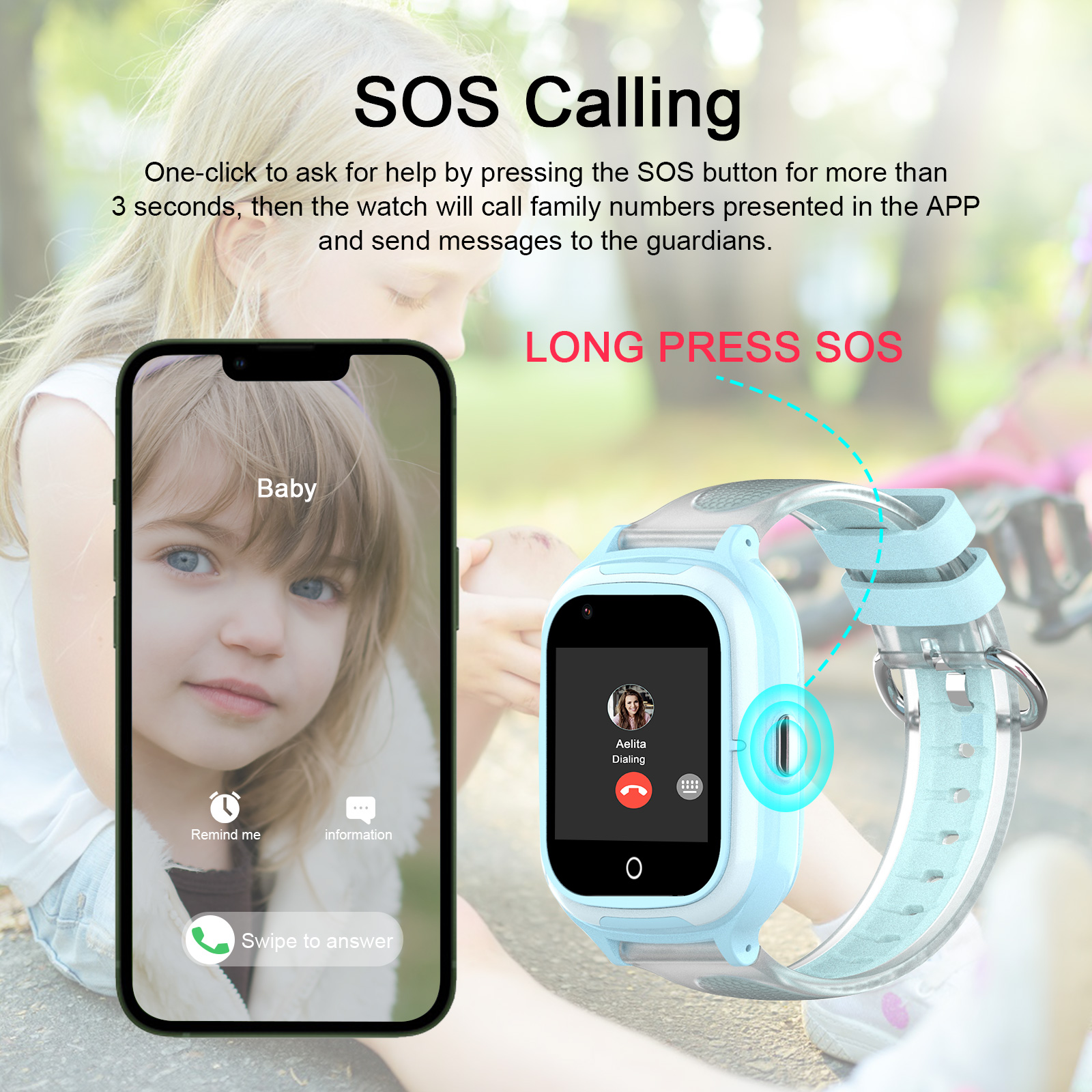 Getfitsoo Smart Watch For Chil - đánh giá và giá Smartwatch Watch Whatsapp