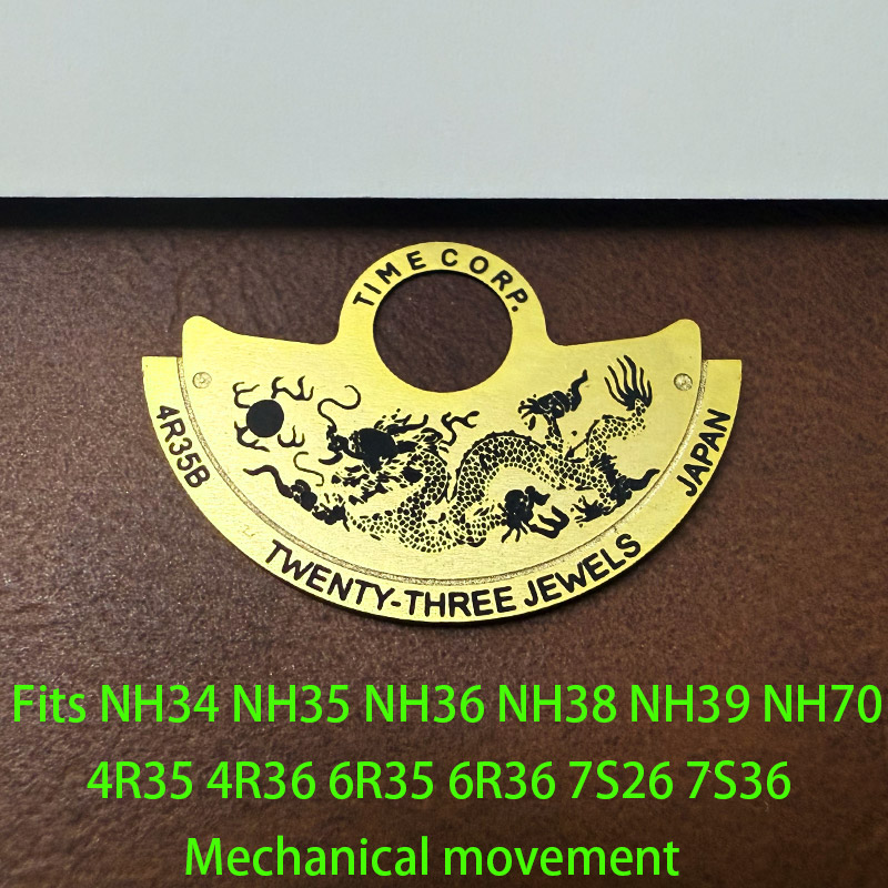 NH35 NH36 Chinese Dragon Autom - đánh giá và giá Watch Movement Rotor