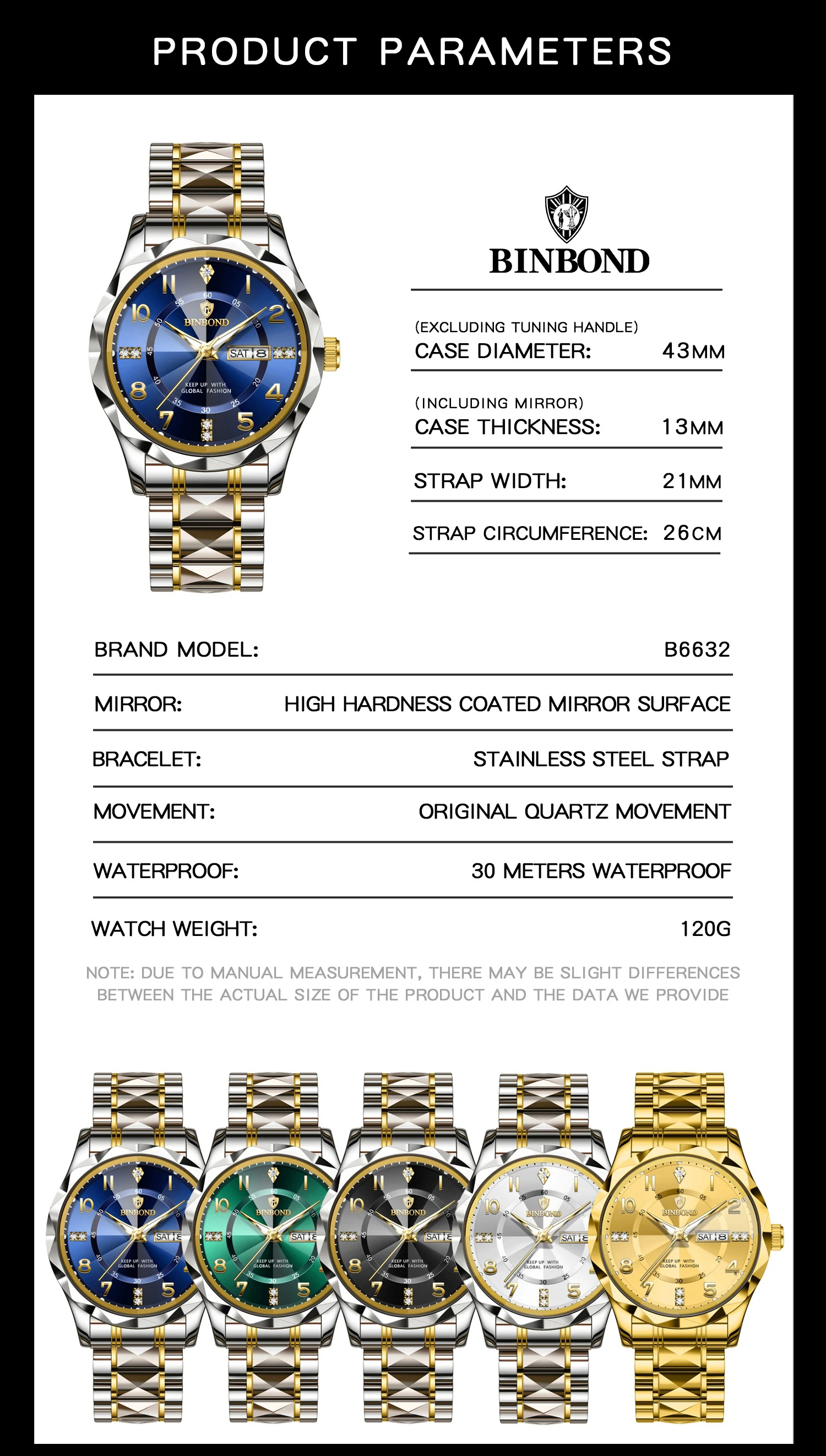 Men's Watch Fashion Trend Nigh - đánh giá và giá Watches Not Smartwatch