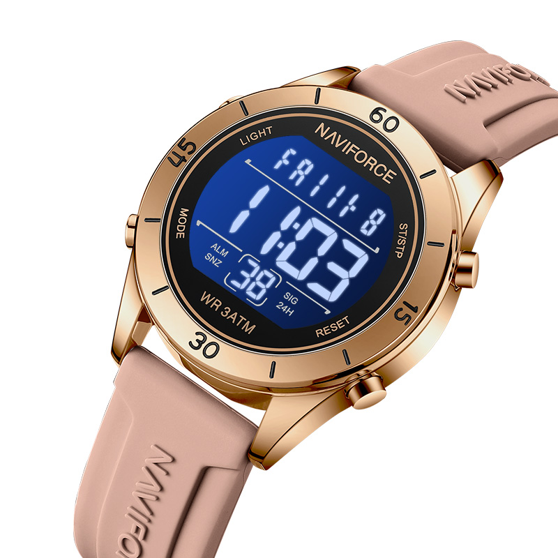 NAVIFORCE Watch For Women Fash - đánh giá và giá Silicone Sport Band