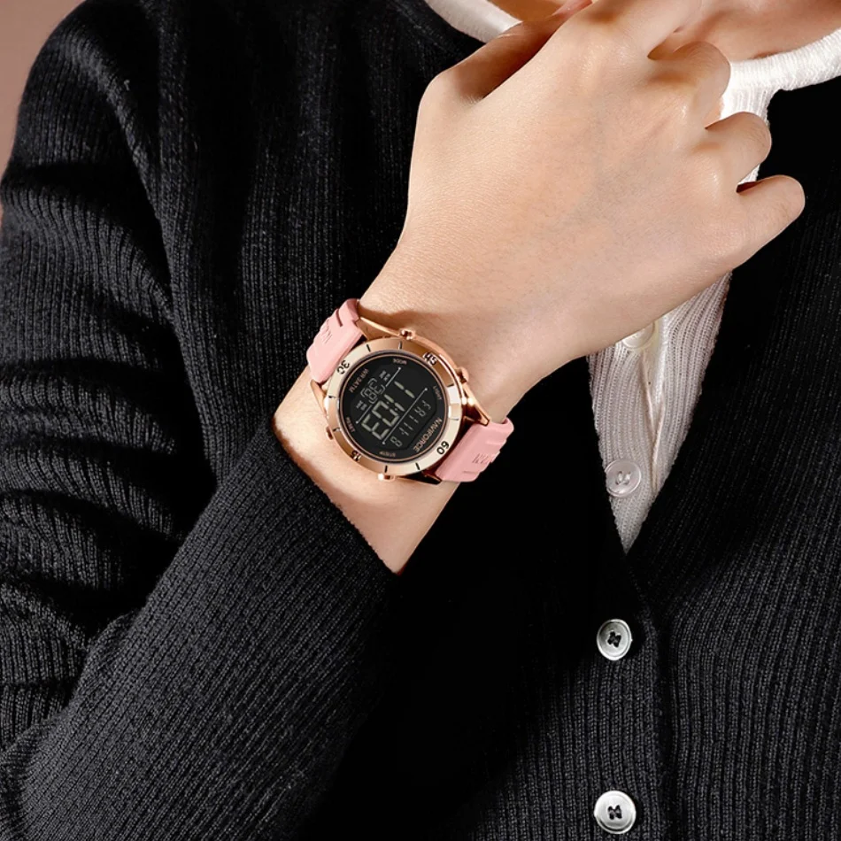 NAVIFORCE Watch For Women Fash - đánh giá và giá Silicone Sport Band