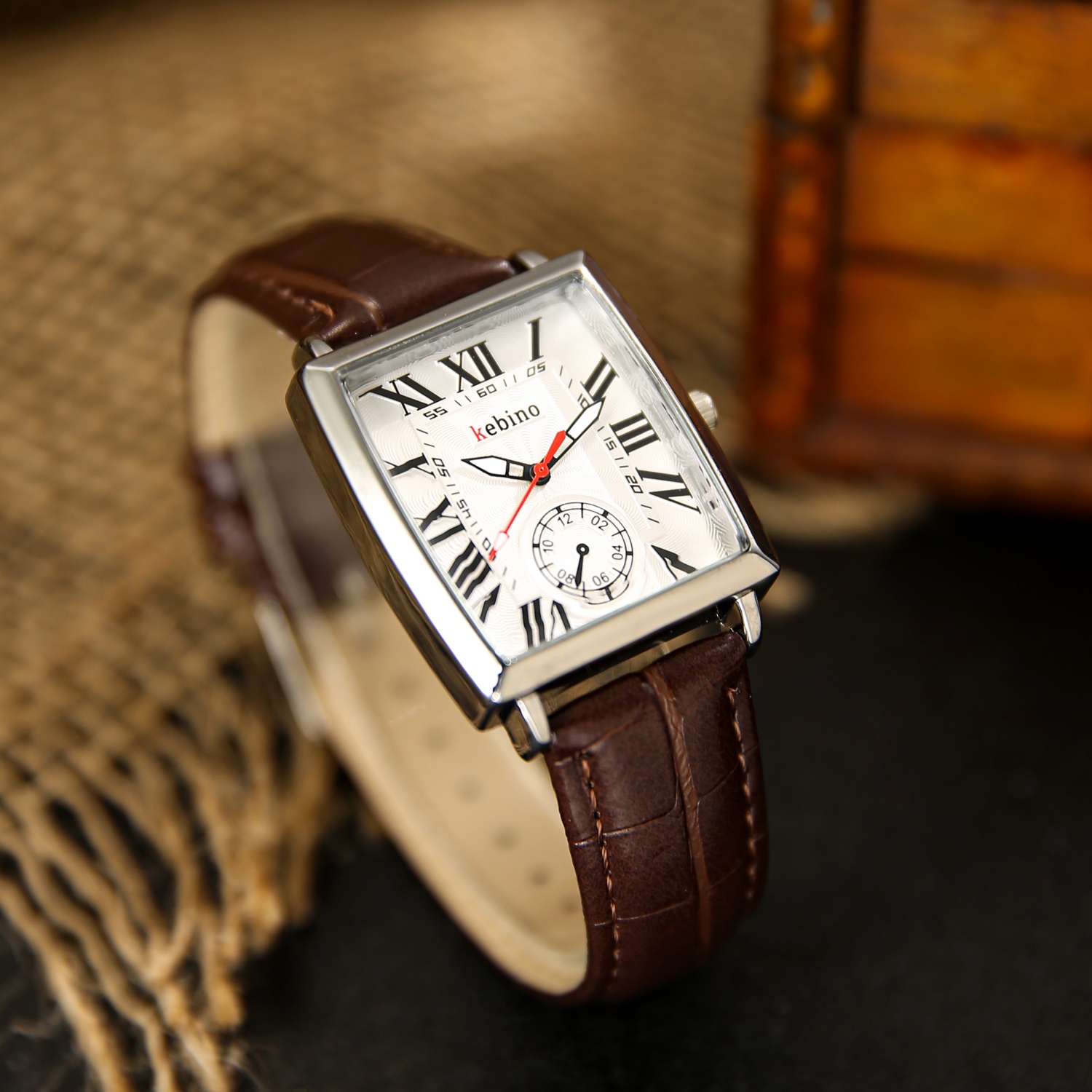 Business Square Dial Men Watch - đánh giá và giá Watches Not Smartwatch