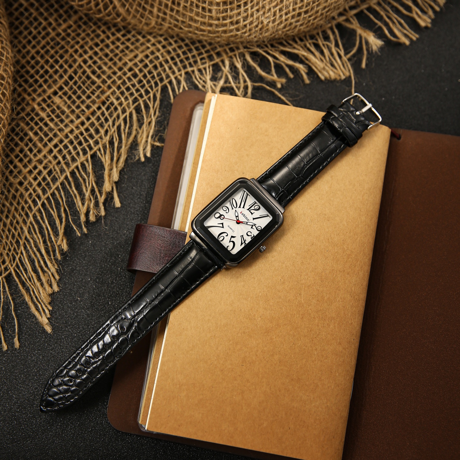 Business Square Dial Men Watch - đánh giá và giá Watches Not Smartwatch