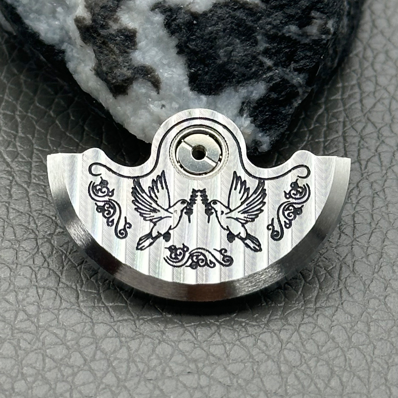 120 Styles Mod NH35 Automatic  - đánh giá và giá Watch Movement Rotor