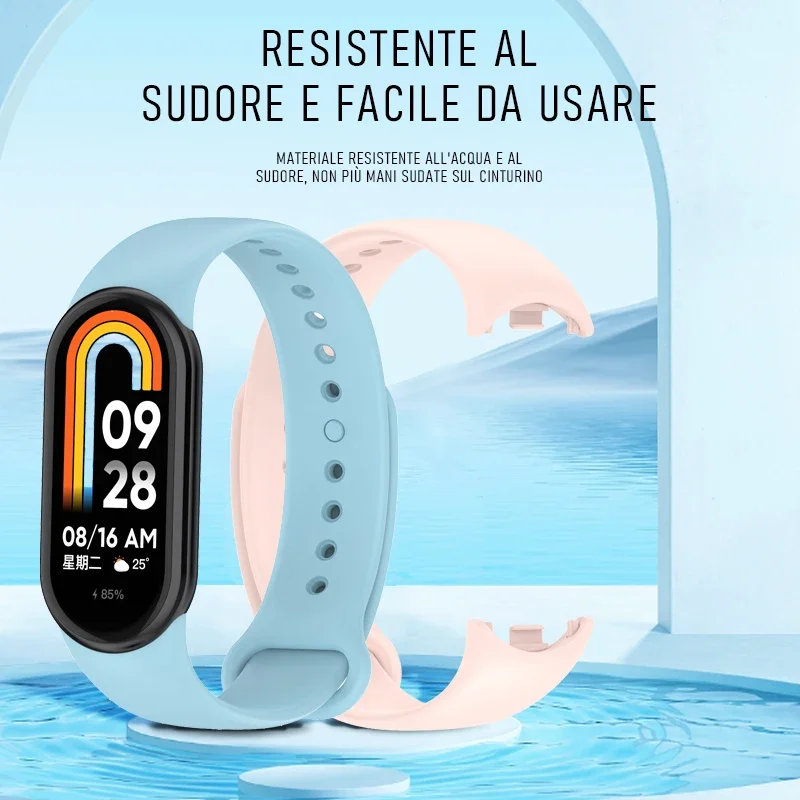 Strap for Xiaomi Mi Band 9/9 N - đánh giá và giá Silicone Sport Band