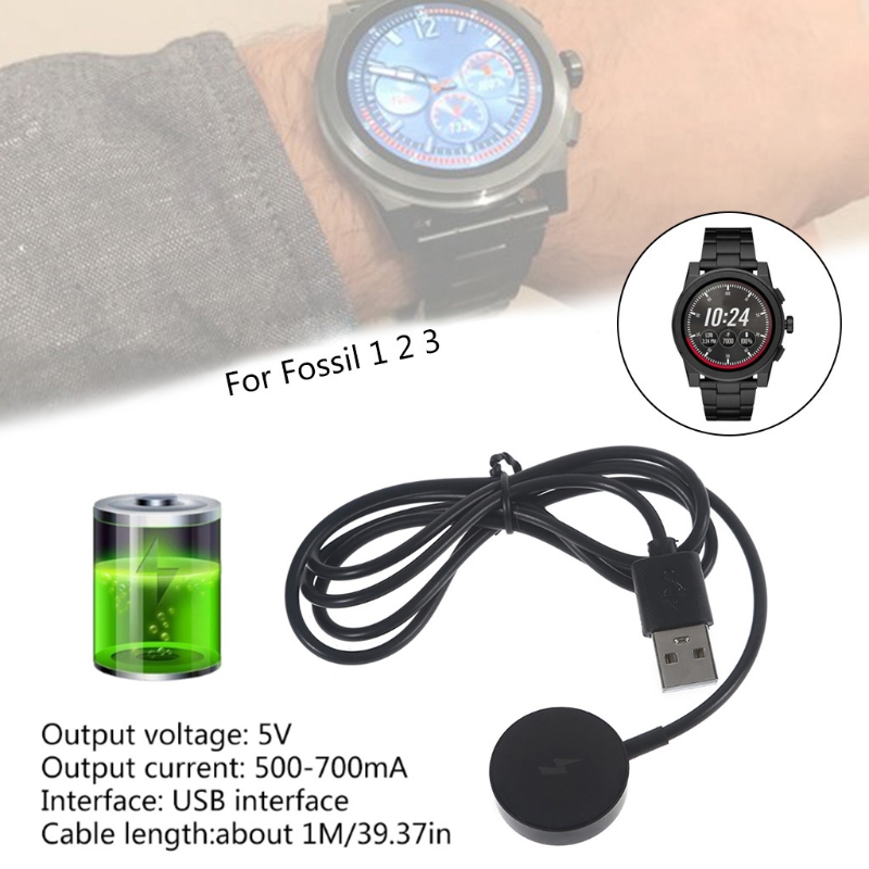 USB Watch Charger Adapter Smar - đánh giá và giá Fossil Watches Smartwatch Charger