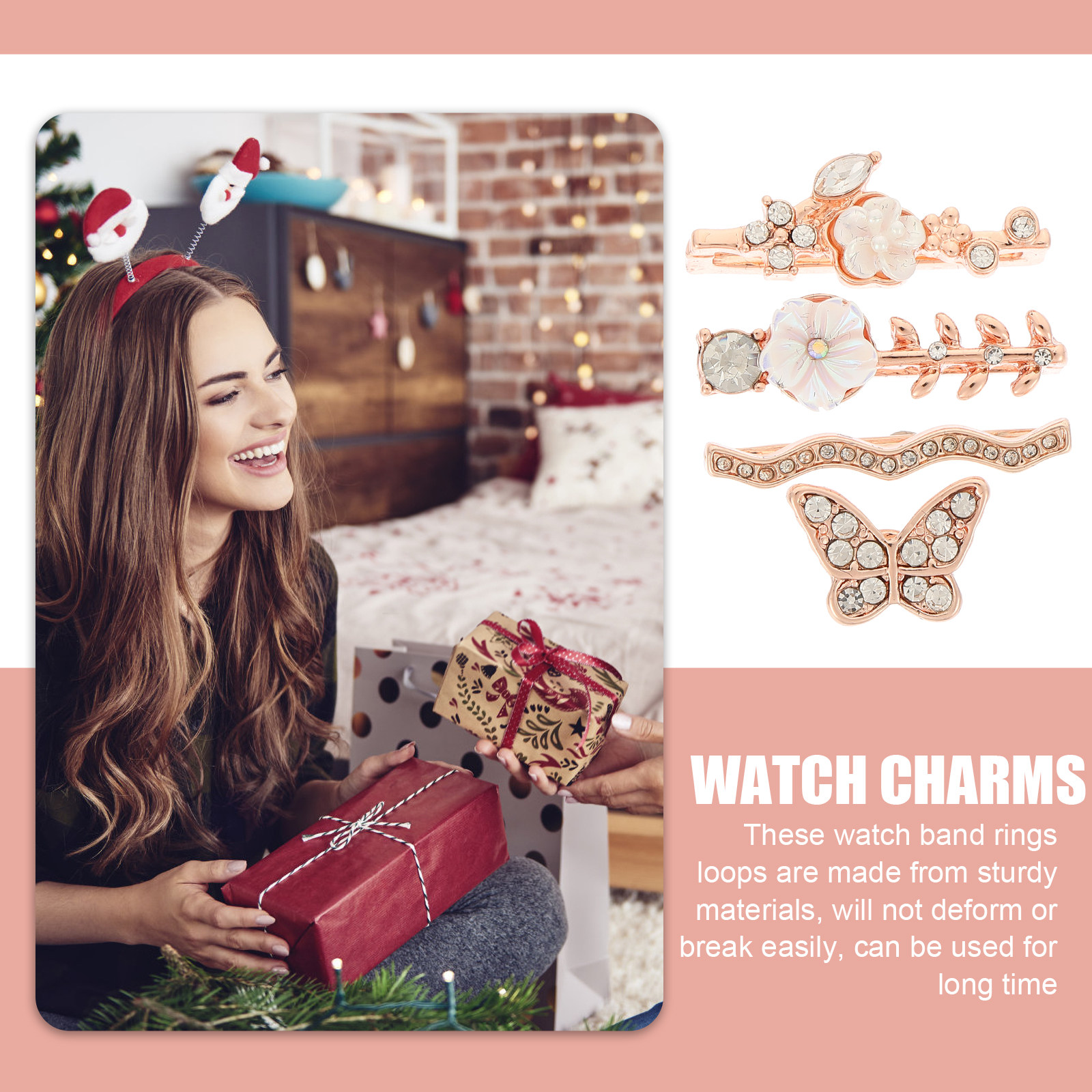 4Pcs Watch Strap Charms Set St - đánh giá và giá Kids Watches Not Smartwatch