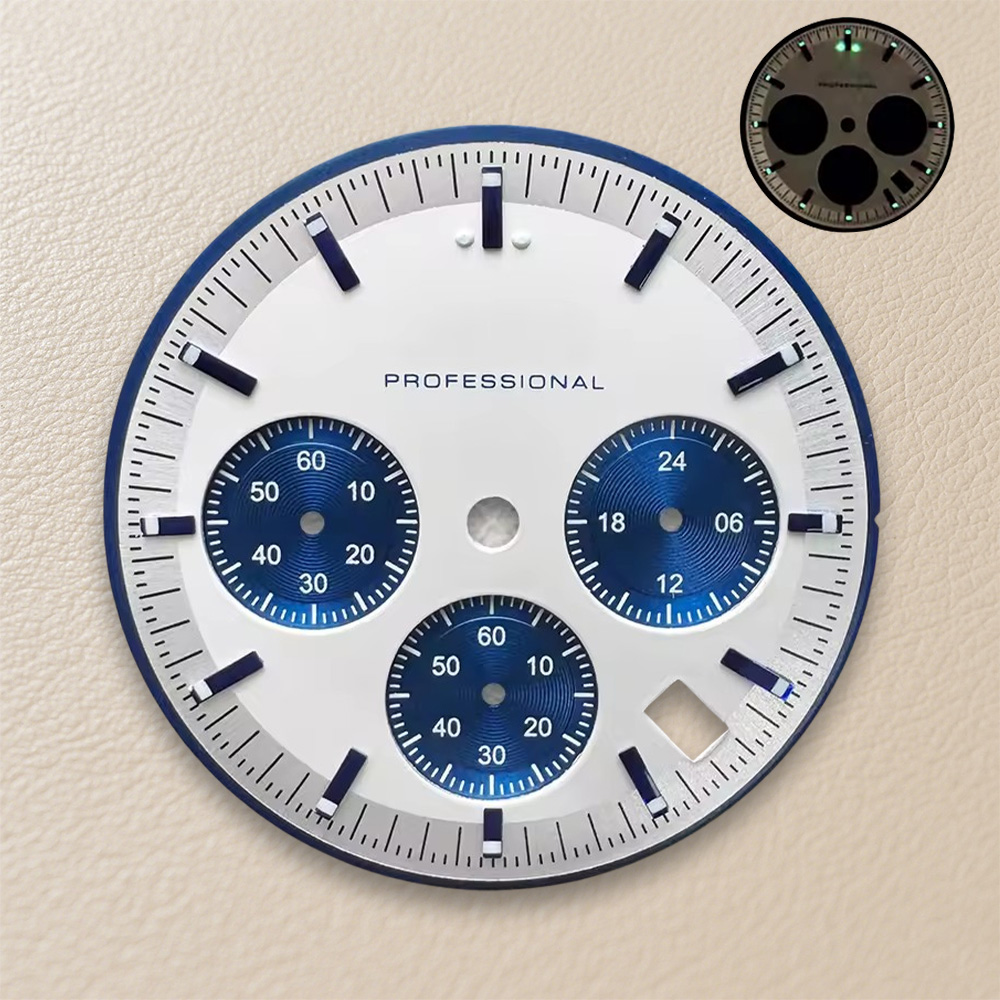 New S Logo 32.5mm Dial Fit VK6 - đánh giá và giá Watch Movement Rotor