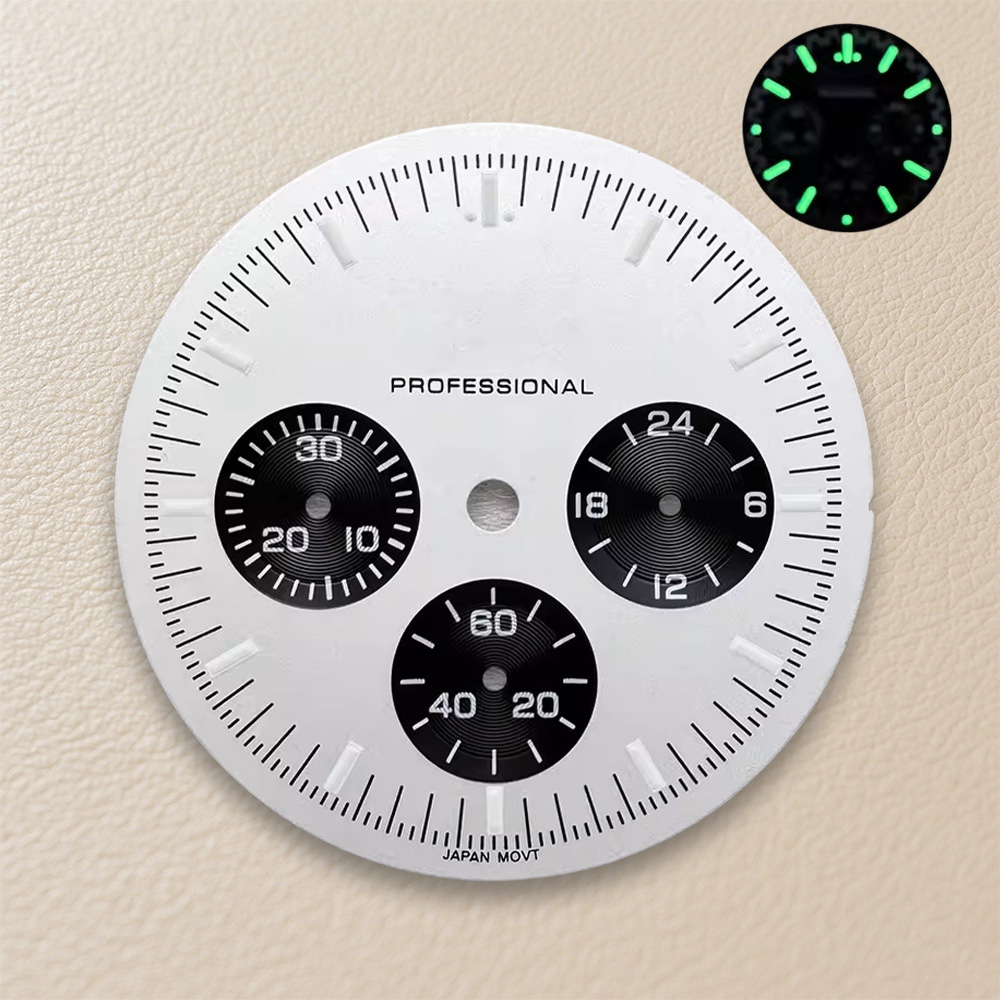 New S Logo 32.5mm Dial Fit VK6 - đánh giá và giá Watch Movement Rotor