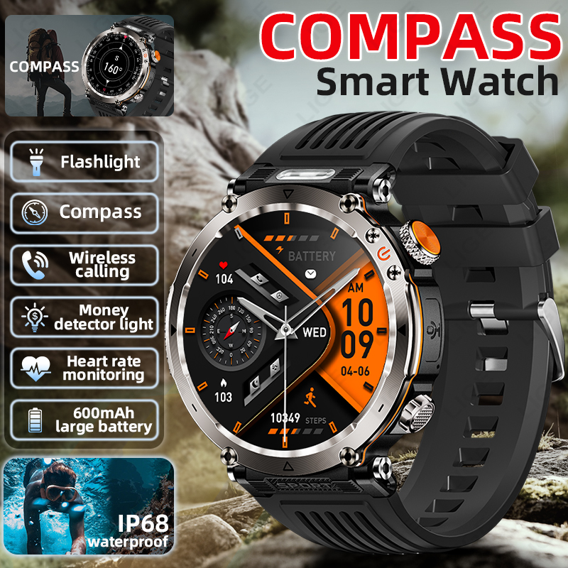 New Military Outdoor Smartwatc - đánh giá và giá Smartwatch Watches For Men