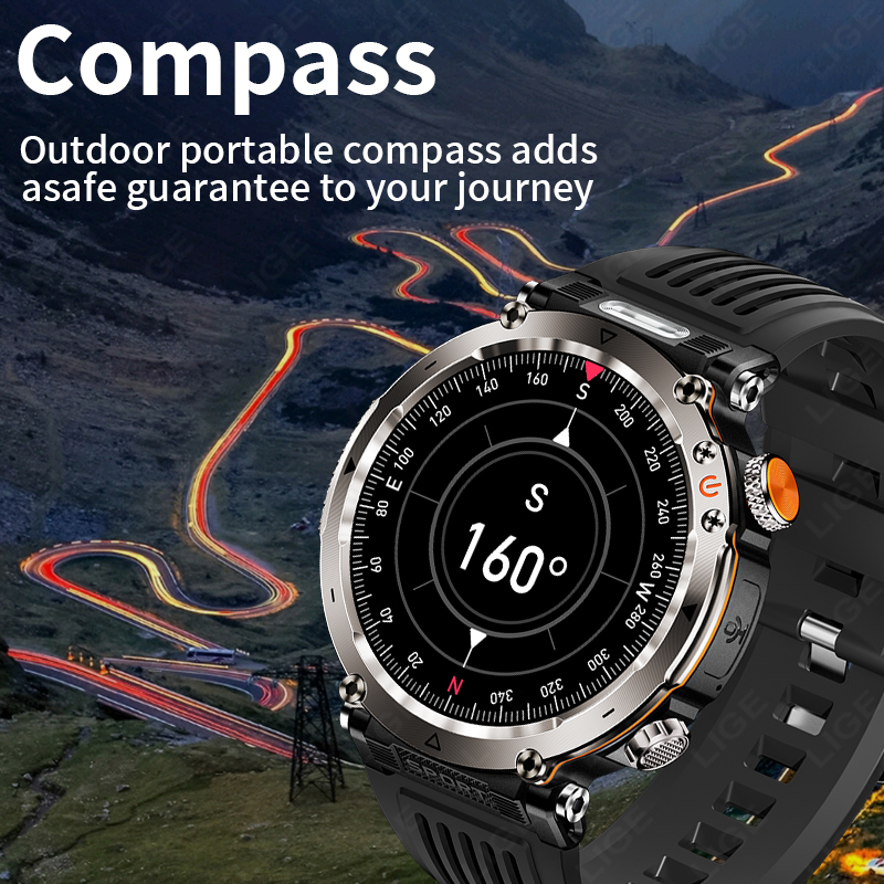 New Military Outdoor Smartwatc - đánh giá và giá Smartwatch Watches For Men