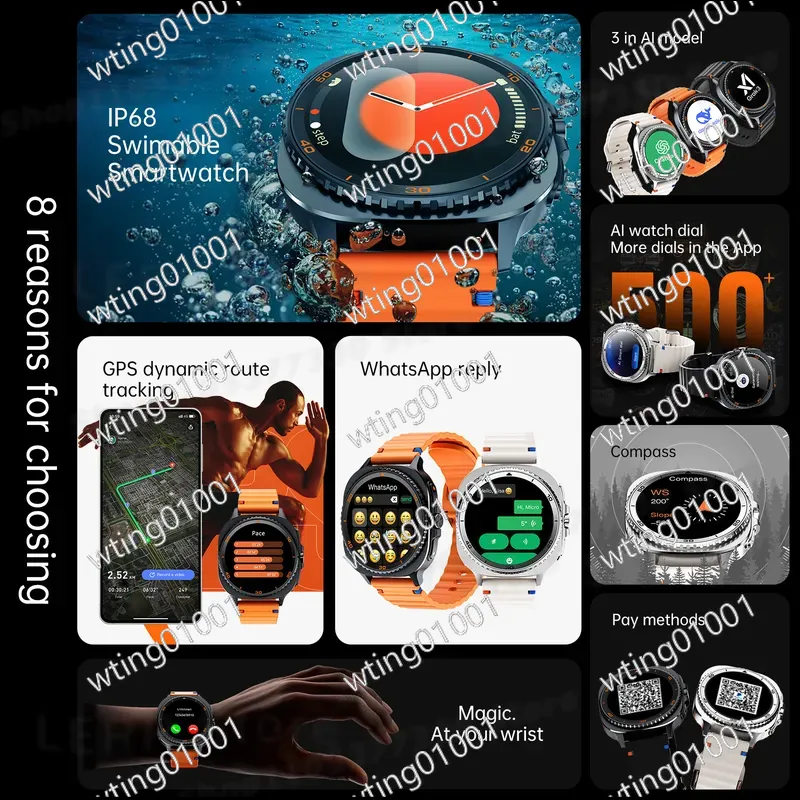 for New Waterproof Smart Watch - đánh giá và giá Smartwatch Watch Whatsapp