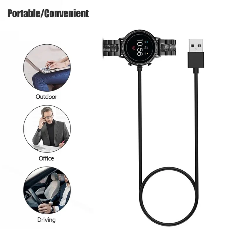 1M USB Magnetic Fast Charger D - đánh giá và giá Fossil Watches Smartwatch Charger