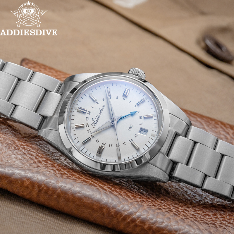 ADDIESDIVE Hot Brand 36mm Luxu - đánh giá và giá Waterproof Diving Watch