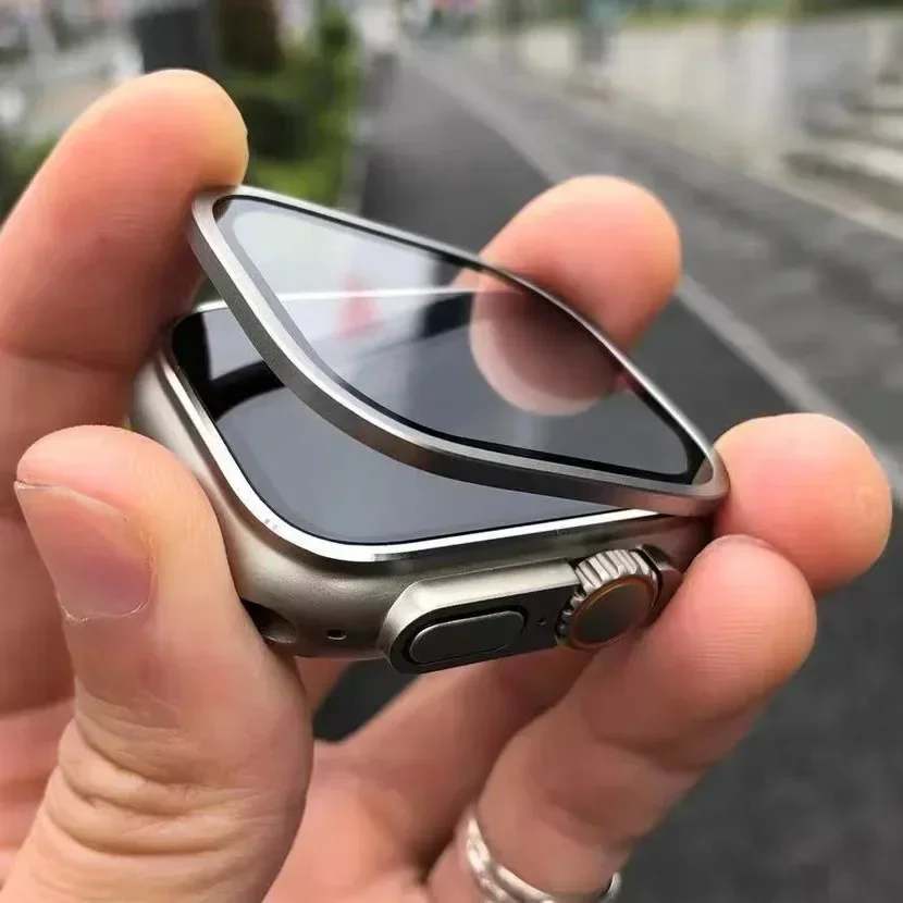 Aluminium Alloy Case+Tempered  - đánh giá và giá Smartwatch Watches For Men