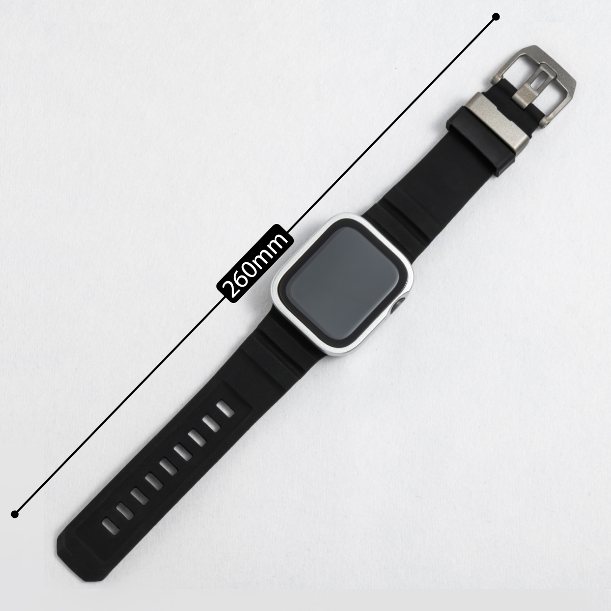 For Apple Watch Waterproof Cas - đánh giá và giá Silicone Sport Band