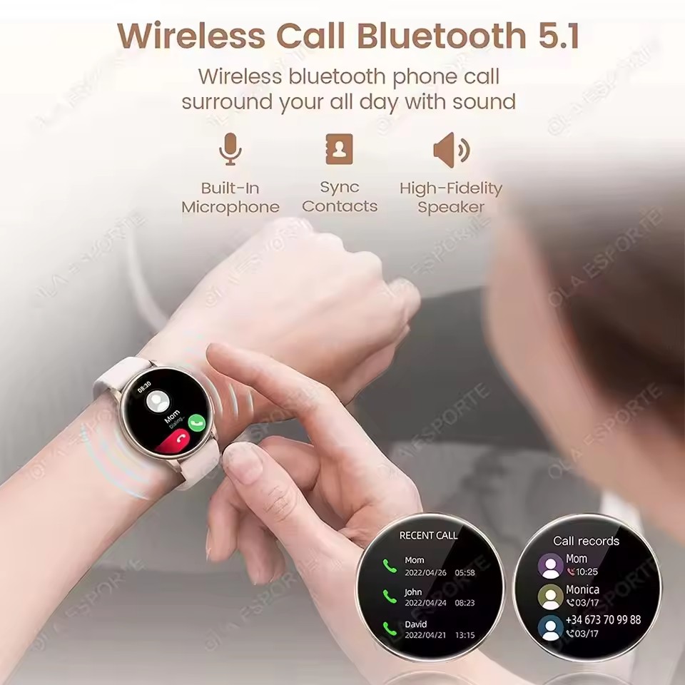 Smart Watch 1.77inch HD AMOLED - đánh giá và giá Smartwatch Health Watches For Women