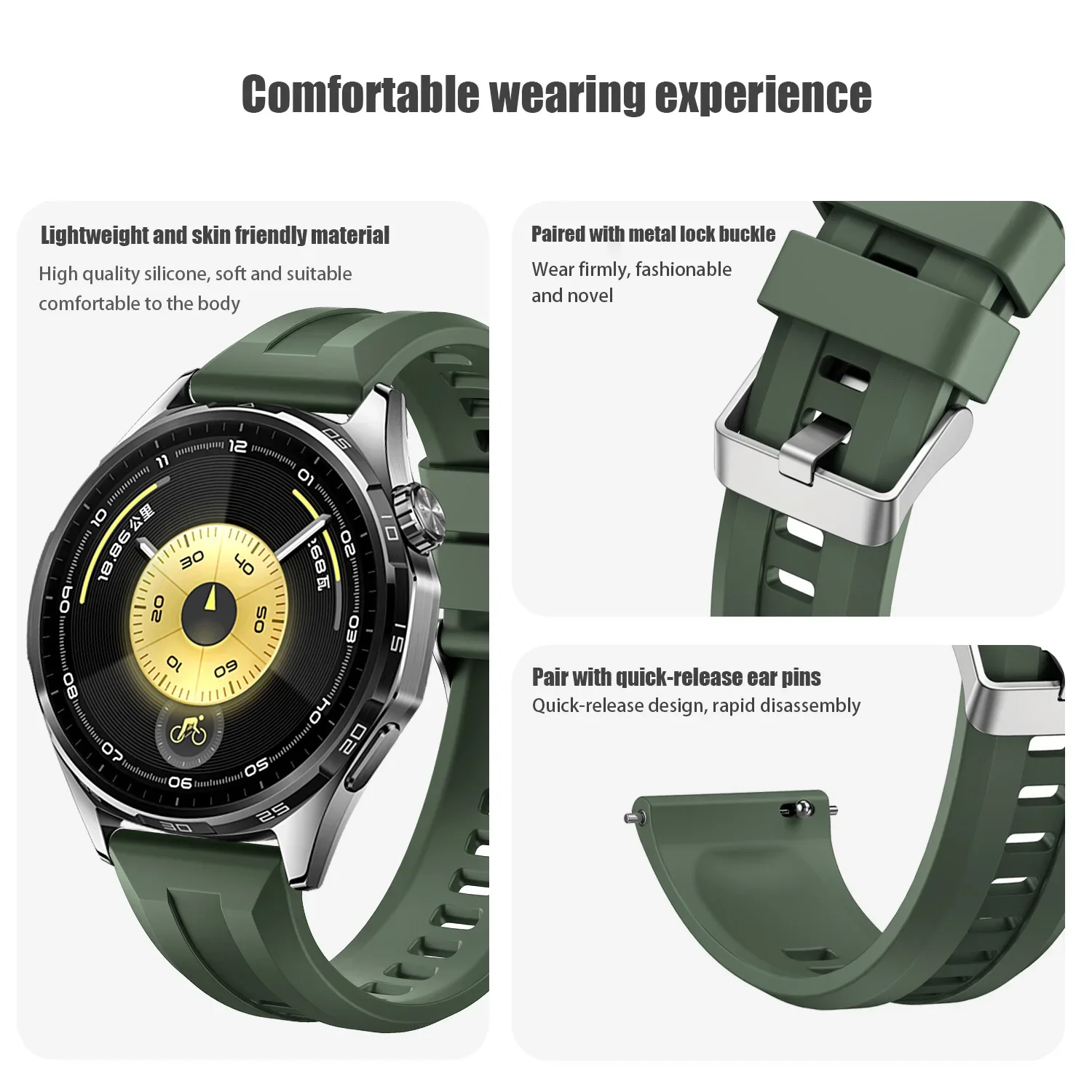 Sports Rubber Watch Strap 22mm - đánh giá và giá Titan Watches Smartwatch