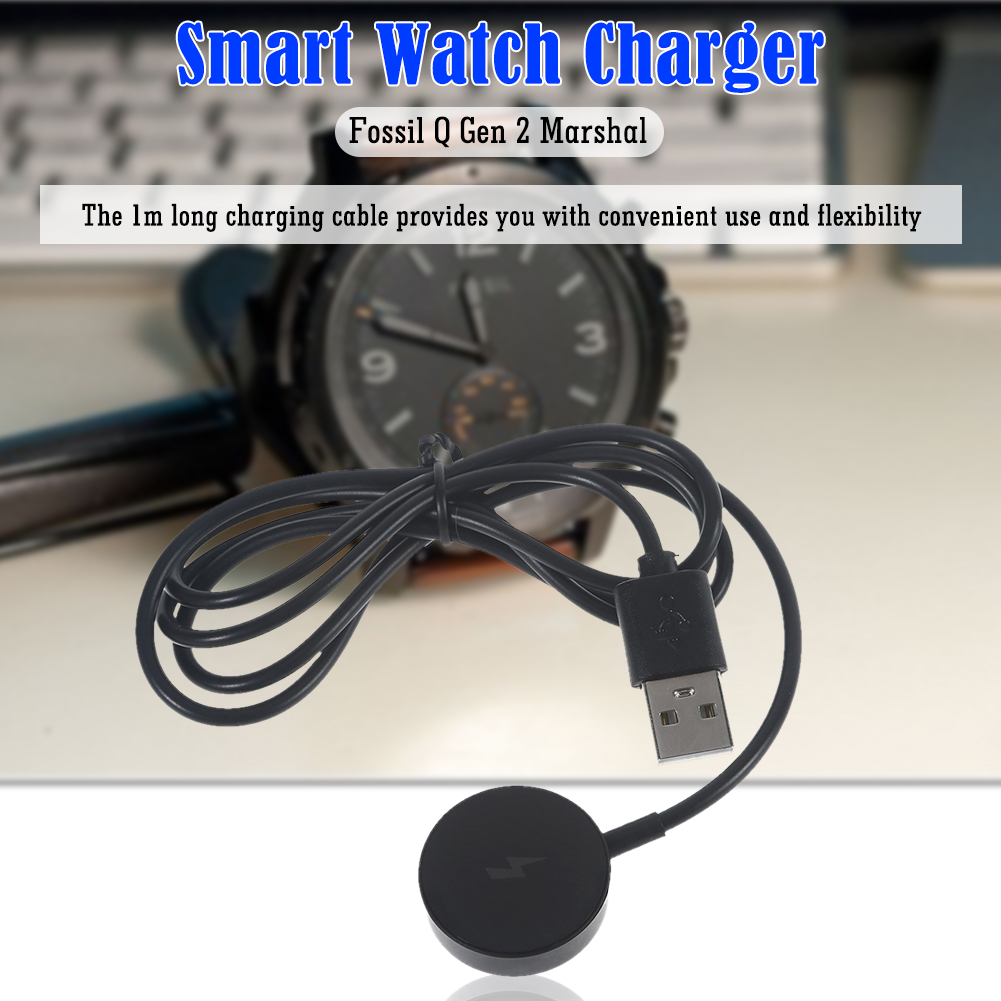 1m Smart Watch Magnetic Charge - đánh giá và giá Fossil Watches Smartwatch Charger